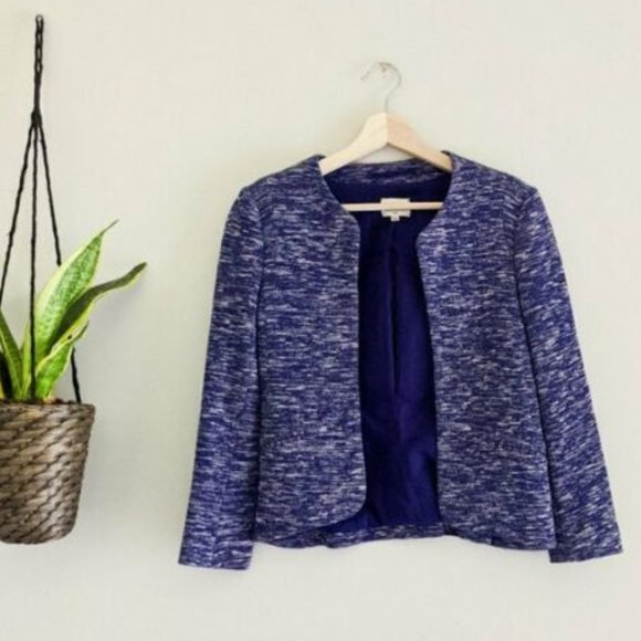 Aritzia Wilfred Exquis Jacket Blue - Picture 1 of 4